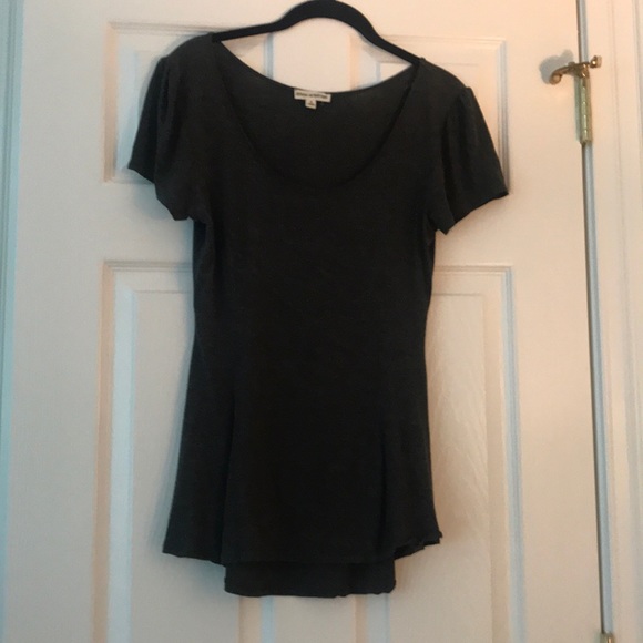 peplum style grey shirt - Picture 1 of 1